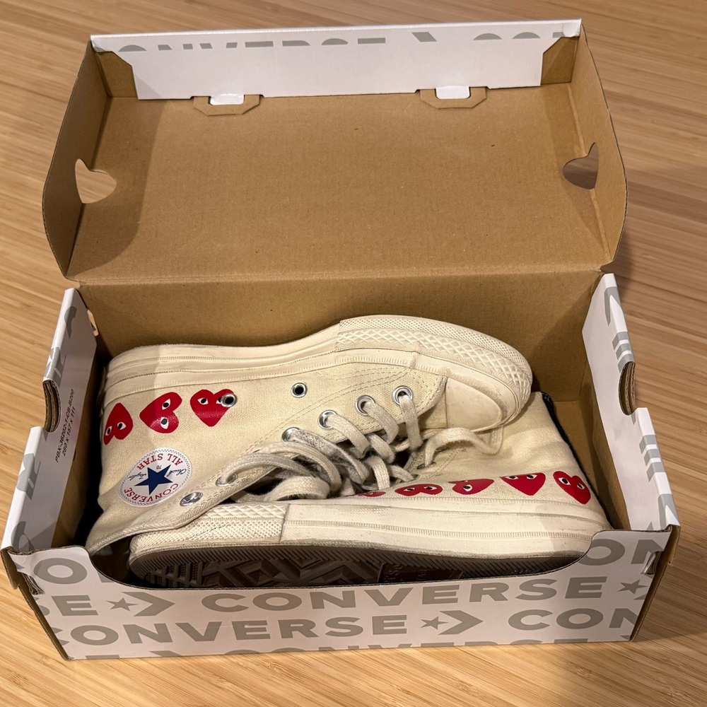 Converse Comme Des Garçons women’s size 5